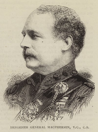 Brigadegeneral Macpherson, VC, CB von English School
